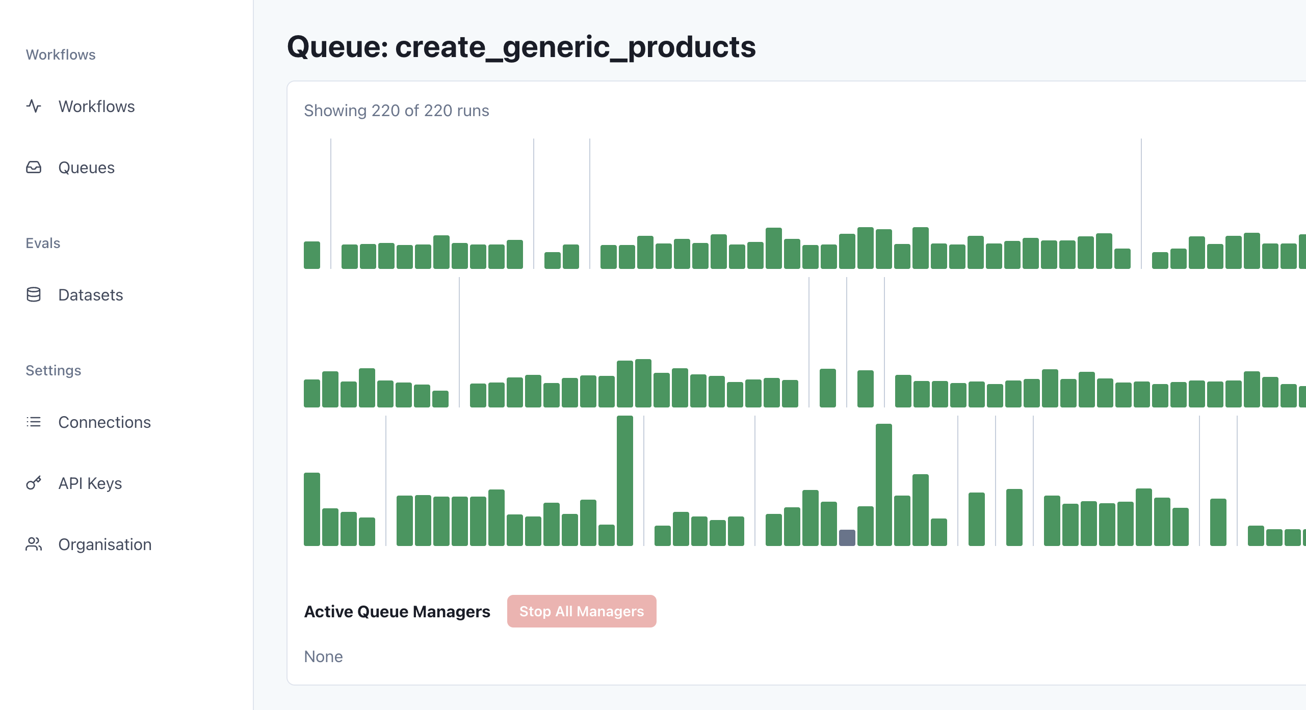 Queue Management Dashboard