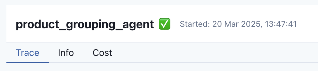 Workflow Header